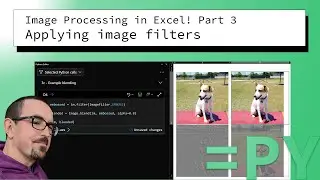 Apply image filters using Python in Excel!