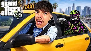 I'm going to be a taxi driver in GTA 5! 😱 (Crash Built)