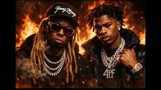 Lil Wayne ft. Lil Baby — Burning Inside (Lyrics Video)