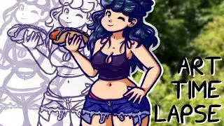 Art Time Lapse - Cammie HD
