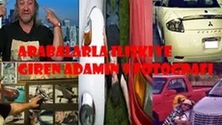 Arabalarla İlişkiye Giren/Bir Adamın 9 Tuhaf Fotoğrafı