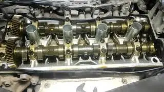 На этом 7А ДВС мы меняли кольца ,  состояние внутренностей.
