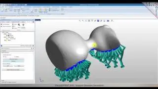 Visual3DPRINT 2016 Support Structure Generation