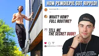 PewDiePie's 1 Year Body Transformation (FITNESS COACH REACTS)