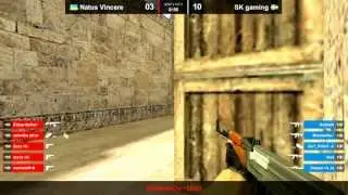 Na`Vi vs SK de_dust2 map 2