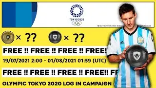 Olympic Games Tokyo 2020 Log in Campaign All Reward Details 😍❤️ II PES 2021 MOBILE II PES UNIQUE
