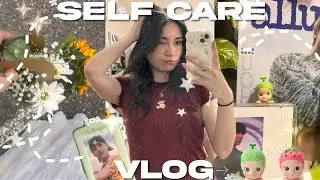 selfcare day(s) vlog 🌷 new hair & nails, sweet treats, & shopping 🪞𓍢ִ໋🌷͙֒♡