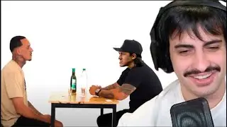 policial e bandido conversando