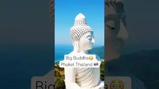 That’s a Big Buddha 😳! #thailand #phuket  #buddha #shortsvideo