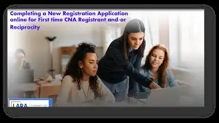 How to complete the New CNA Candidate or Reciprocity Application in MI NATES