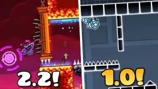 Dash But It's Only A Layout! | Geometry Dash 2.2 Update