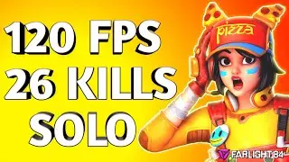 When a low device player gets 120 FPS | Farlight 84 | SOLO VS SQUAD