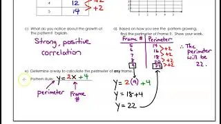 5.3a - Linear Patterns and Models