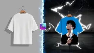 How To Make T-shirt Design in PicsArt