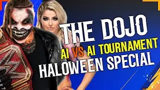 WWE 2K LIVE DOJO AI vs AI TOURNOMENT Halloween special  