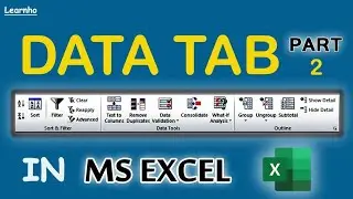 Data tab in MS Excel || Data tab complete option use in Hindi.