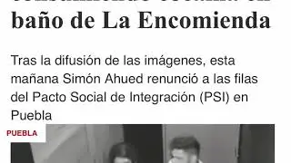 Simón ahued captado por cámara consumiendo estupefacientes