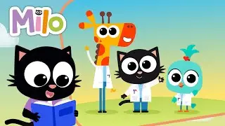 KSIĄŻKA DLA DZIECI Milo, Doktor 🩺 Czytajmy razem! #książkadladzieci #dzieci #czytanie