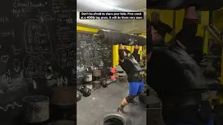 400lb log attempt 