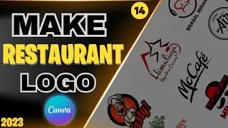 "Creating a Stunning Restaurant Logo Design in Canva: Step-by-Step Tutorial"