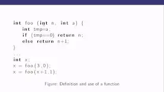 Programming Languages: Control Abstraction - 1