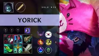 Yorick Mid vs Xerath - KR Master Patch 26.08