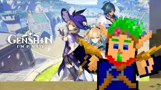 If Skyrim was an anime |Genshin Impact|