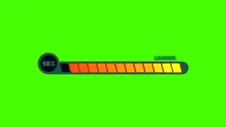 Loading Bar Process #3 / Greenscreen HD for Vlogs