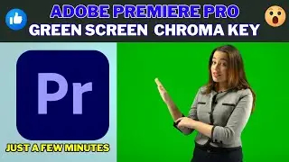 Adobe Premiere Pro | Hindi Tutorial | GREEN SCREEN REMOV | Chroma Key 2025