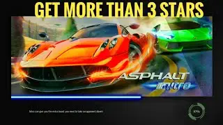 How to ALWAYS get MORE than 3 stars in ASPHALT NITRO !