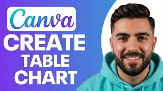 how to make a table chart on canva (Quick & Easy)