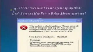 Adware.agent.nnp: Remove Adware.agent.nnp