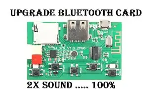 UPGRADE BLUETOOTH AUDIO CARD || 2X  SOUND 100% GARUNTEE || TECH TUBE