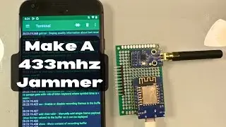 How to make a 433mHz Jammer!
