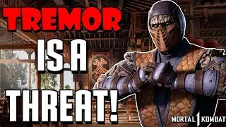 Tremor has Arrived & He Looks Crazy Strong! - Mortal Kombat 1