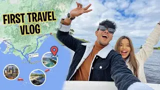 OUR FIRST TRAVEL VLOG in Australia 2022 | Lankan Couple
