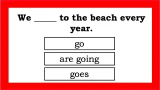 PRESENT TENSES Quiz 📚 Can you pass this Quiz?
