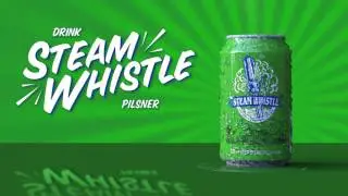 Steam Whistle Beer Motion Graphic 