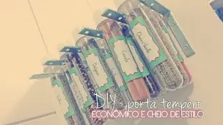 Decor: Porta tempero - Faça você mesma
