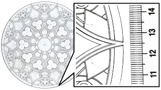 Compass art - stained glass frame