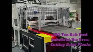 Freeman Schwabe 150 Ton Industrial Belt Die Cutting Press
