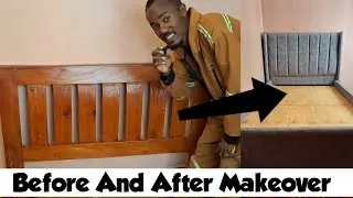 Before And After Old Bed Transformation DIY