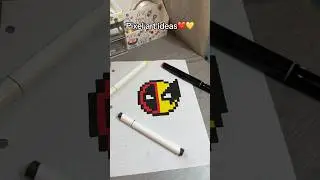 ✨Deadpool & Wolverine Pixel art ideas❤️  