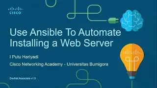 Lab 7.4.8 - Use Ansible To Automate Installing a Web Server