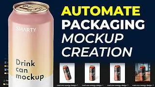 Package Designers Can AUTOMATE Their Mockup Workflow With This Photoshop Plugin
