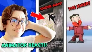 Animator REACTS To TIKTOK 3D Animations