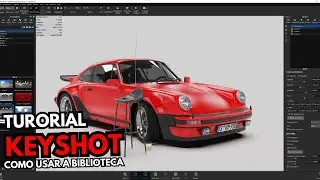 COMO USAR A BIBLIOTECA DO KEYSHOT