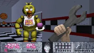 Destroying Chica [FNAF VHS]