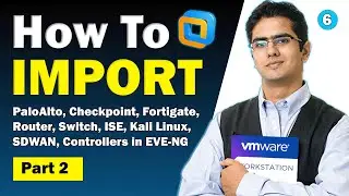 How to Import PaloAlto, Checkpoint, Fortigate, Router, Switch, ISE.... Controllers in EVE-NG 