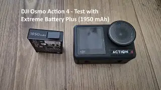 DJI Osmo Action 4 Compatible 1950 mAh Osmo Action 5 Pro Battery